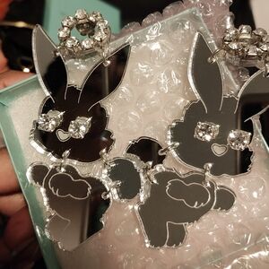 Melody Ehsani Rabbit earrings
